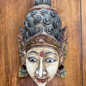 Wooden Thai mask